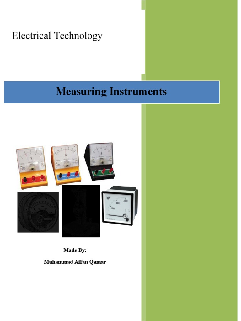 Measuring Instruments PDF