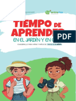 Cuadernillo Educacion Inicial Tiempo de Aprender en El Jardin y en Casa.
