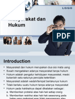 Hukum Dan Masyarakat