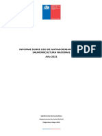 Informe Sobre Uso de Antimicrobianos en La Salmonicultura Nacional Ano 2021