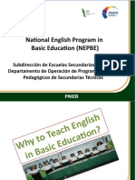 National English Program in Basic Education (NEPBE)