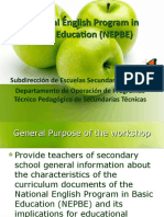 National English Program in Basic Education (NEPBE)