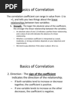 Pearsons r and Spearmans Rho