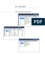 Tablas Recetas