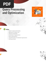 Query Processing and Optimization