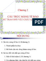 Chuong 2 Cau Truc Va Chuc Nang Mang Te Bao