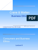 Consumers and Biz Ethics