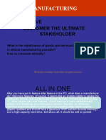 Customer - The Ultimate Stakeholder