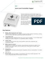 BLE Temperature and Humidity Logger