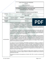 MANEJO INTEGRADO DE PLAGAS EN SALUD PUBLICA Informe Programa de Formación Complementaria