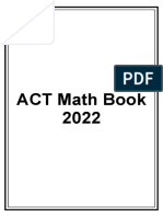 ACT Math Book 2022 (03 Feb 2022) Update