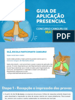 Concurso Canguru de Matemática Brasil - Guia de Aplicação Presencial