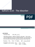 Sulfuric Acid Absorption