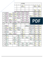 Horaire 2021-2022 3 Septembre 21