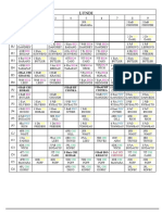 Horaire 2021-2022 Octobre 3