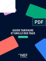PART 004 Guide Tarifaire Et Grille Des Taux Particuliers La Nef