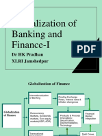 Globalization of Banking and Finance-I: DR HK Pradhan