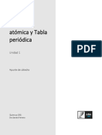 Estructura Atómica y Tabla Periódica - Química PDF