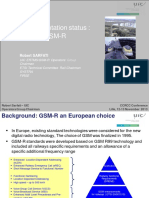 GSM-R Implementation status