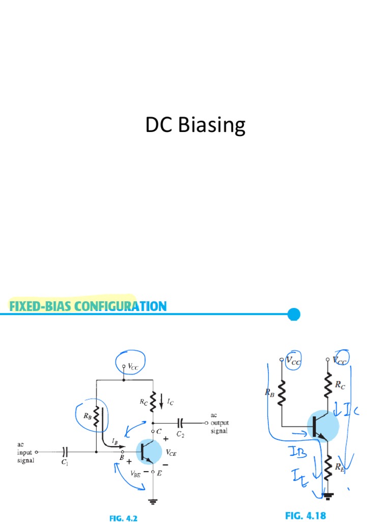 DC Biasing BJT PDF