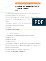 TP3 Installer un serveur DNS sous Linux
