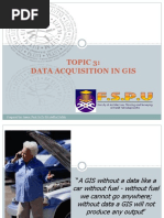 GLS - Sug - GSS 613 Gis Data Acquisition