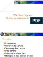 GIS Data Capture:: Getting The Map Into The Computer
