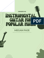 Gen Mus Instrumental Guitar For Popular Music