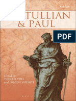 (Pauline and Patristic Scholars in Debate 1) Todd D. Still - Tertullian and Paul-T&T Clark (2013)