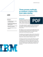 Article - IBM - Achieving A Higher ROI From Data Mining