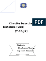 Circuite Basculante Bistabile (CBB) RS, JK, T