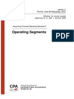 Operating Segments: Hong Kong Financial Reporting Standard 8