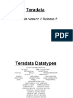 Teradata Version 2 Release 5