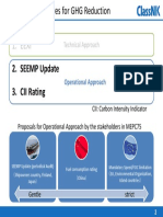 Eexi: 2. SEEMP Update 3. CII Rating