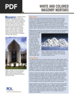 Solomon Colors Mortar Color Guide | PDF | Mortar (Masonry) | Cement