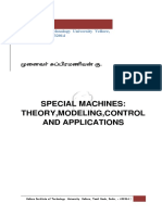 Special Machines: Theory, Modeling, Control and Applications