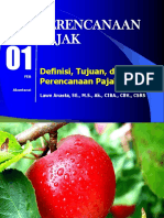 Modul 1 - Definisi, Tujuan Dan Jenis Perencanaan Pajak