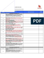 Lista de requisitos SSA para obra de ENDRESS + HAUSER