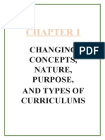 CURRICULUM DEV CHAPTER 1, 2 and 3