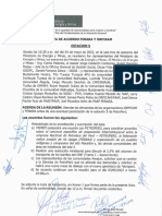 Acta de Acuerdo Fenara y Orpikam