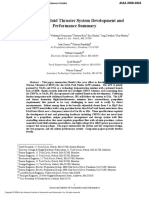 ST7-DRS Colloid Thruster System Development and Performance Summary