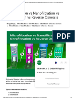 Microfiltration Vs Nanofiltration Vs Ultrafiltration Vs Reverse Osmosis - A. O. Smith Philippines