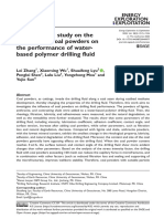 Experimental Study On The Influence of Coal Powders On The Performance of Water-Based Polymer Drilling Fluid