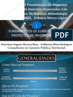 Fundamento Proyectos de Inversión