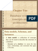 Chapter Two: Database System Concepts and Architecture