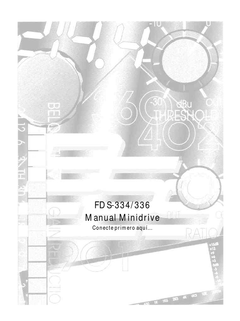 Minidriveum Esp | PDF | Altoparlante | Ingenieria Eléctrica