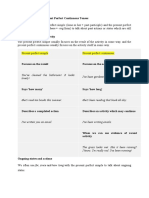 Present Perfect and Present Perfect Continuous Tenses