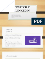 Twitch y Linkedin