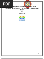 Download Marketing Research on Boric Heat Powder - DeRMI COOL by Sailesh Kumar Patel SN57296543 doc pdf
