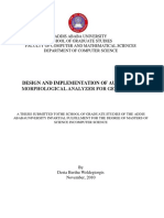 Automatic Morphological Analyzer for Ge'ez Verbs